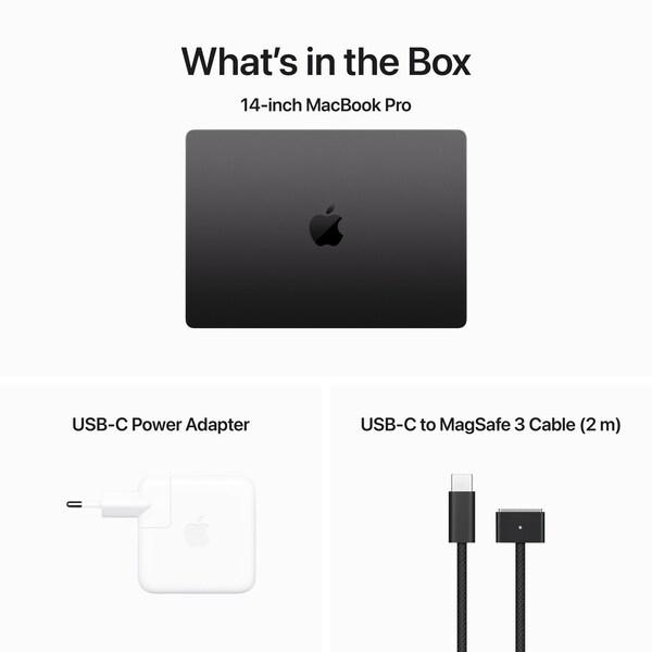 Produktbild Apple MacBook Pro - Late 2023 (14", M3 Pro, 18 GB, 1000 GB, DE)
