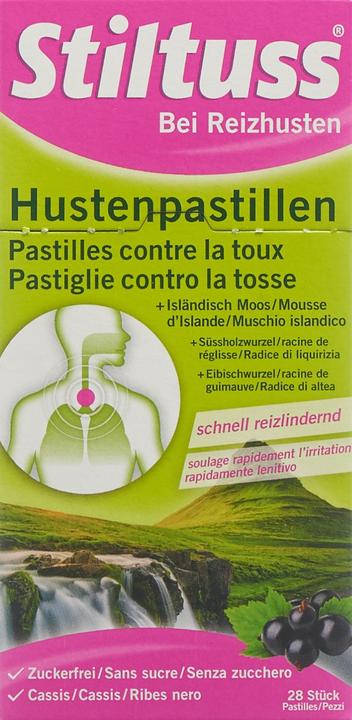 Actual product image Stiltuss Hustenpastillen (28 Piece)