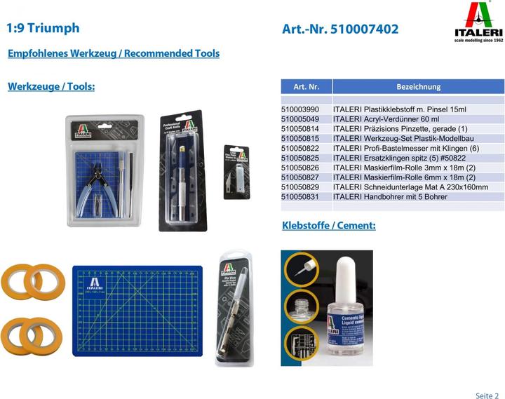 Image du produit Tamiya Triomphe 1:9