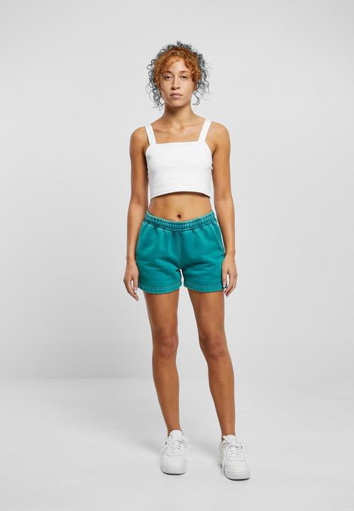 Image du produit Urban Classics Ladies Stone Washed Shorts (XL)