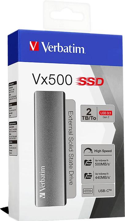 Actual product image Verbatim Vx500 (2000 GB)