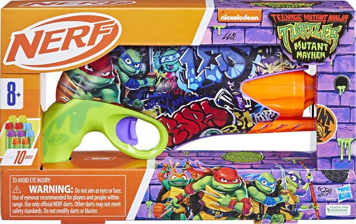 Actual product image Nerf Teenage Mutant Ninja Turtles Blaster
