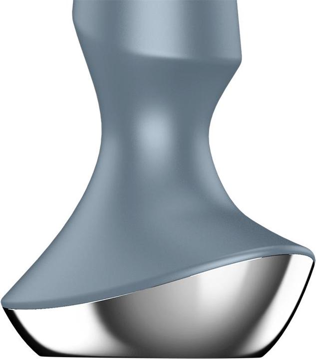 Actual product image Satisfyer Plug-ilicious 2 Plug Vibrator - Ice Blue