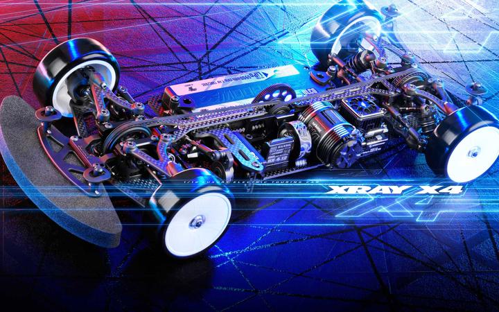 Immagine prodotto Xray X4'24 - EDIZIONE GRAFITE - 1/10 LUXURY ELECTRIC TC (Kit)