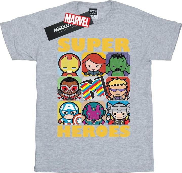 Kawaii Super Heroes TShirt (M)
