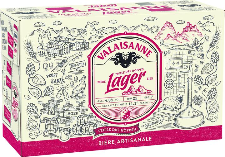 Valaisanne Lager (10 x 33 cl)