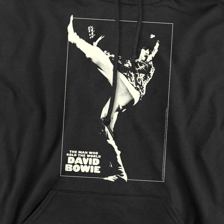 Immagine prodotto David Bowie The Man Cover Felpa con Cappuccio Uomo (M)