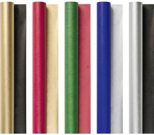 Wrapping paper 2x0.7m 70g/sqm assorted colours (70 g/m², 1 x)