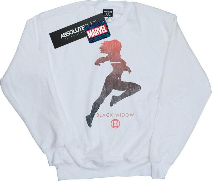 Black Widow Silhouette Sweatshirt