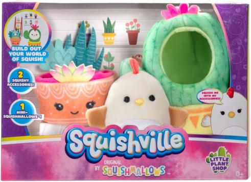Actual product image Squishmallows Accessory set - Little Plant Shop