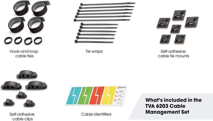 Actual product image Vogels COMFORT TVA 6203 cable management kit