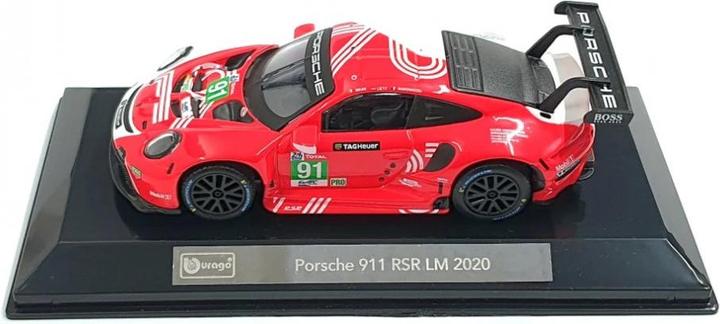 Produktbild Bburago 18-38308 - RACING - PORSCHE 911 RSR LEMANS 2020 (#91) - 1:43