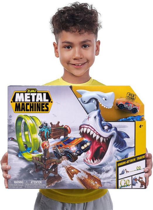 Actual product image Zuru Metal Machines Shark Attack