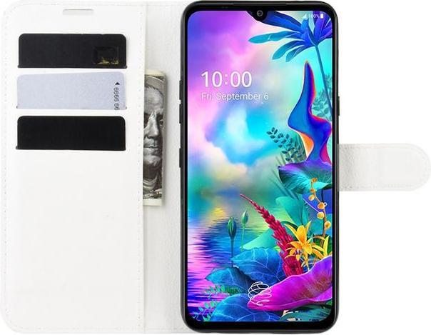 Actual product image MU Classic Litchi Leather Bookcover Series (G8X ThinQ)
