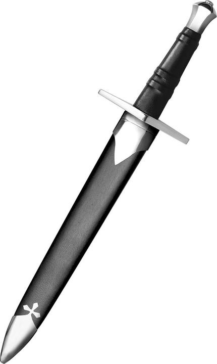 Image du produit Cold Steel Dague d'accompagnement pour une épée à une main et demi avec fourreau (33 cm)