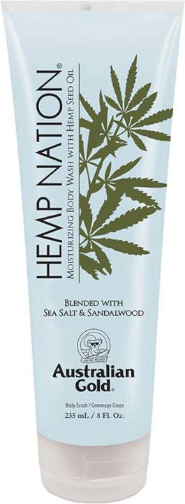 Australian Gold Hemp Nation Sea Salt & Sandalwood Body Wash 235 ml (235 ml)