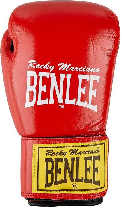 Image du produit Benlee Gants de boxe Fighter Rouge (12 OZ, Taille unique)