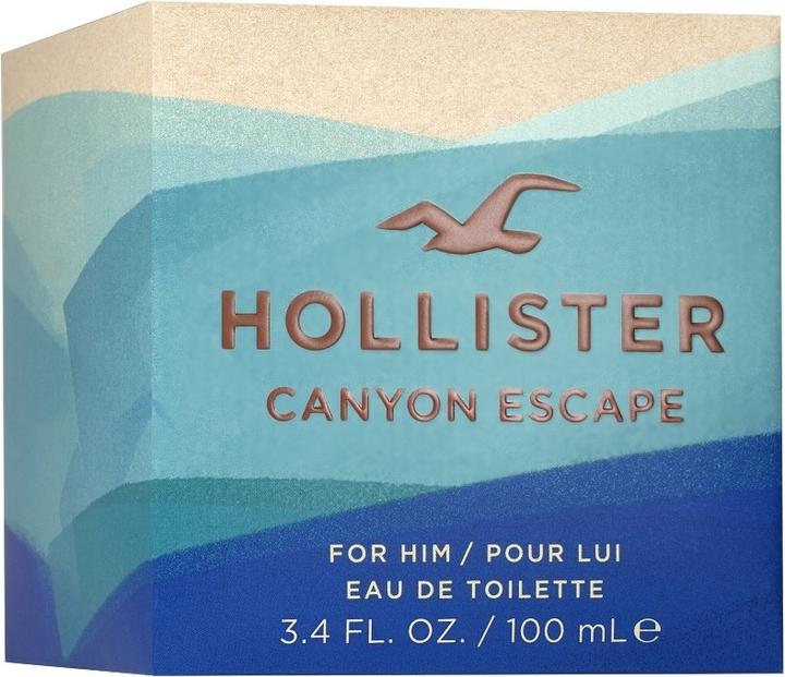 Actual product image Hollister Canyon Escape for Him EDT 50 ml (Eau de toilette, 100 ml)