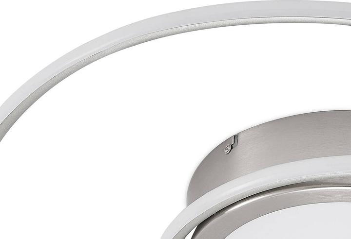 Produktbild Lindby Bovia LED-Deckenlampe, CCT, dimmbar, nickel (3900 lm)