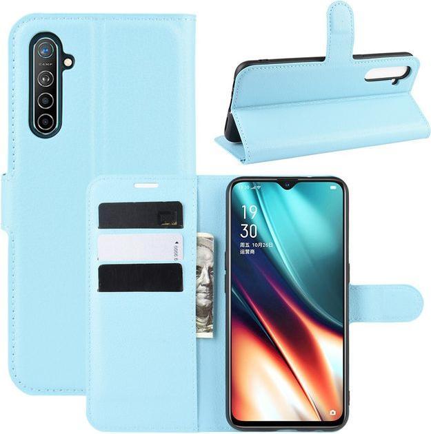 Actual product image MU Classic Litchi Leather Bookcover Series (Realme XT, Realme X2)