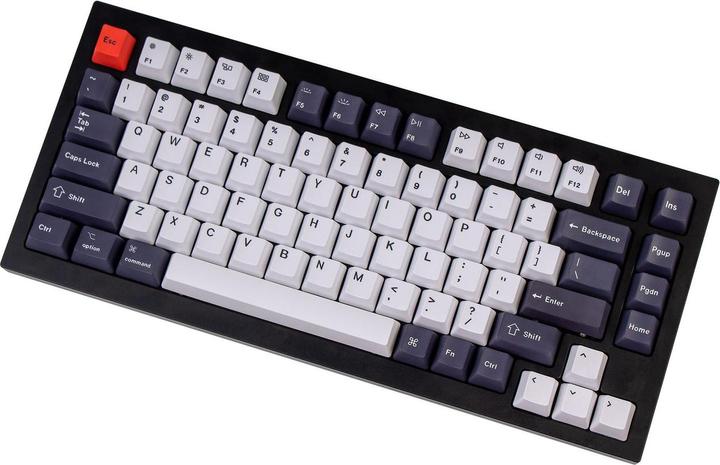 Actual product image Keychron Key DouShot PBT Bu/Bk/Wh Full OEM US T6