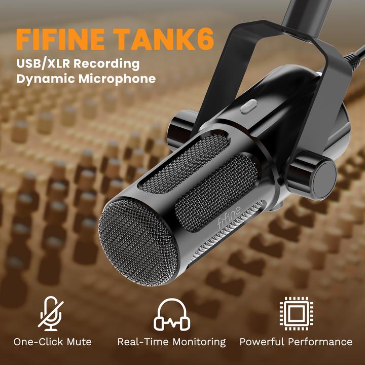 Image du produit Fifine Tank6 Dynamic Microphone