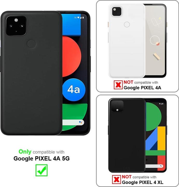Image du produit Cadorabo Coque pour Google PIXEL 4A 5G universel avec Clip (Google Pixel 4a 5G)