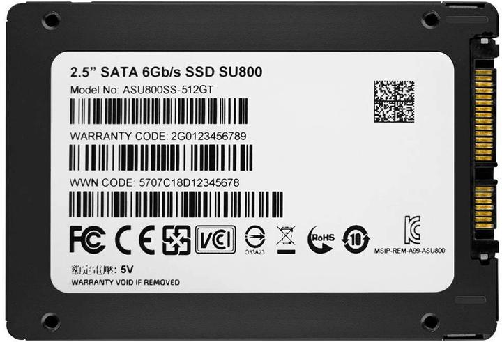 Image du produit Adata Su800 (512 Go, 2.5")