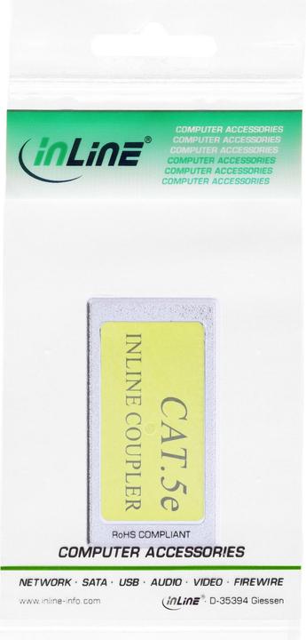 Actual product image InLine Cat.5 Crossover Patch Cable Coupler (Network coupling)