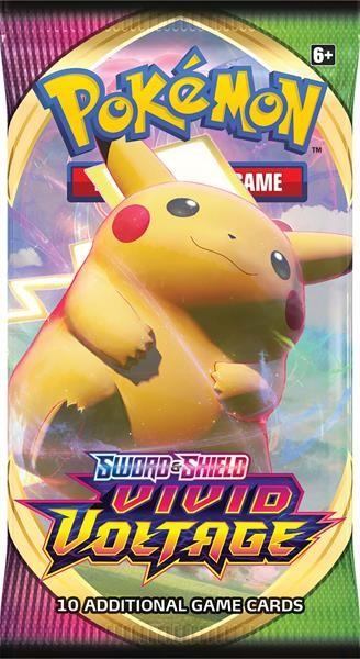 Actual product image Pokémon Vivid Voltage (English, Booster Pack)