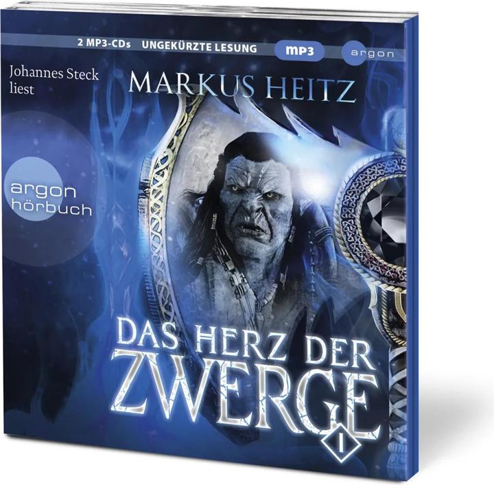 Produktbild Das Herz der Zwerge 1 (Markus Heitz, Johannes Steck, Deutsch)