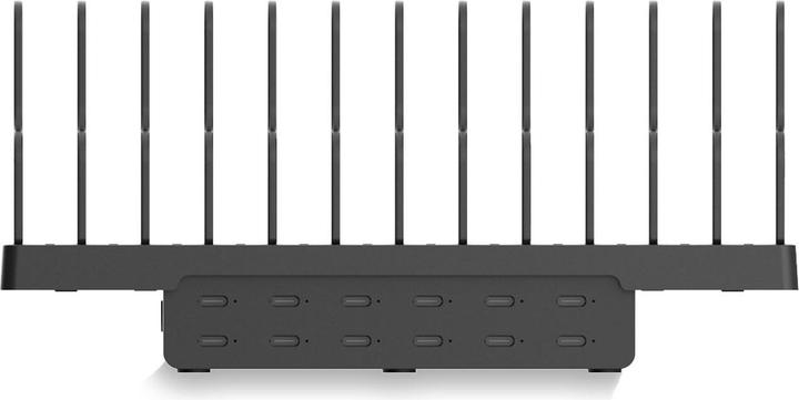 Produktbild LMP USB-C 12-Port GaN Power Adapter 144W für Tablets und Sma (144 W)