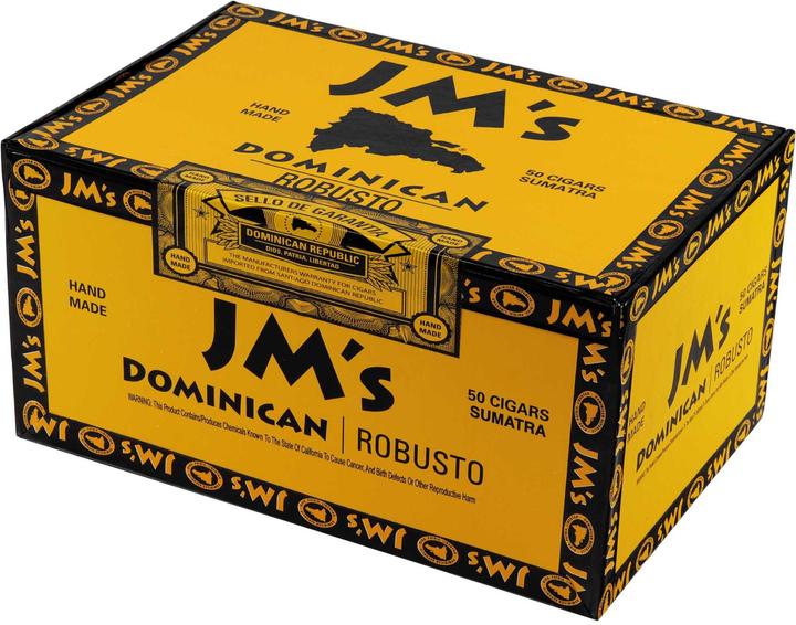 Actual product image JM Tobacco JM's Dominican Sumatra Robusto (Robusto)