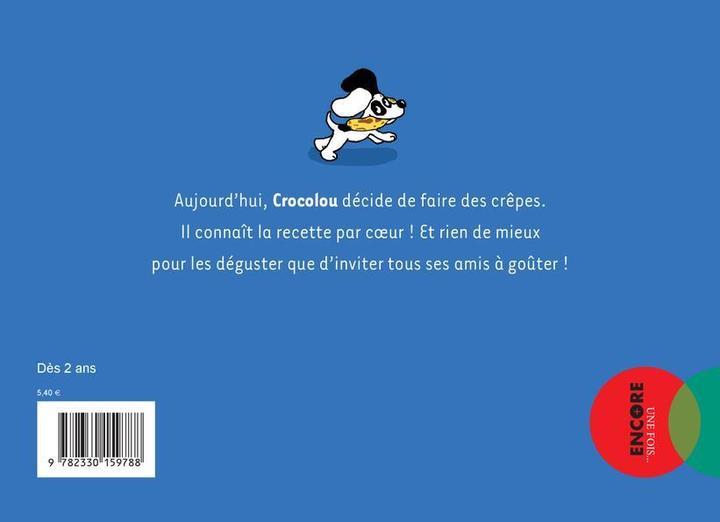Immagine prodotto Crocolou. Vive les crêpes (Francese, Texier Ophélie, 2023)