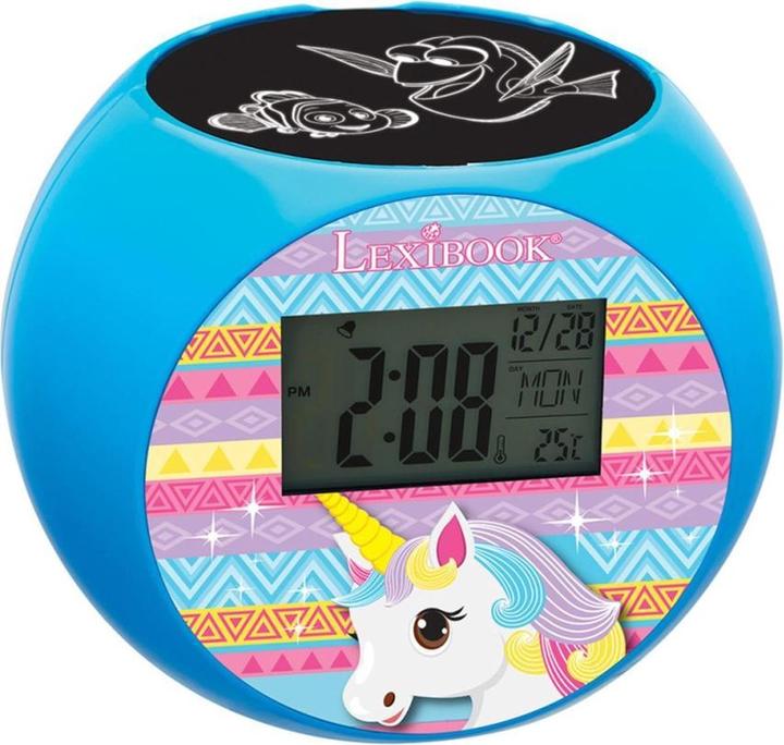 Lexibook Unicorn Projector Radio Alarm Clock (RL975UNI)