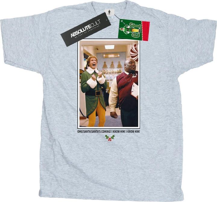 Elf OMG Santa Photo TShirt