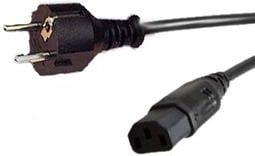Image du produit Microsoft Câble d'alimentation EURO pour Xbox 360 Slim (KETTLE LEAD) (1.50 m)