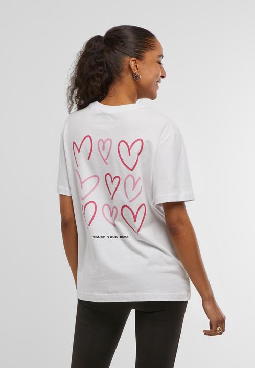 Actual product image Mister Tee MisterTee Ladies Always Trust Your Heart Tee - 188137 (XL)