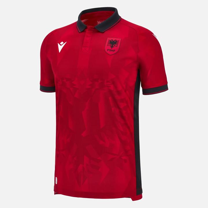 Macron Albanien Kinder EM Trikot (146, 152, 158)