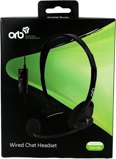 ORB Casque de chat filaire pour Xbox 360 (Filaire)