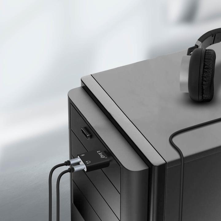 Image du produit LinQ Carte son externe USB 3.5mm jack (USB 2.0)