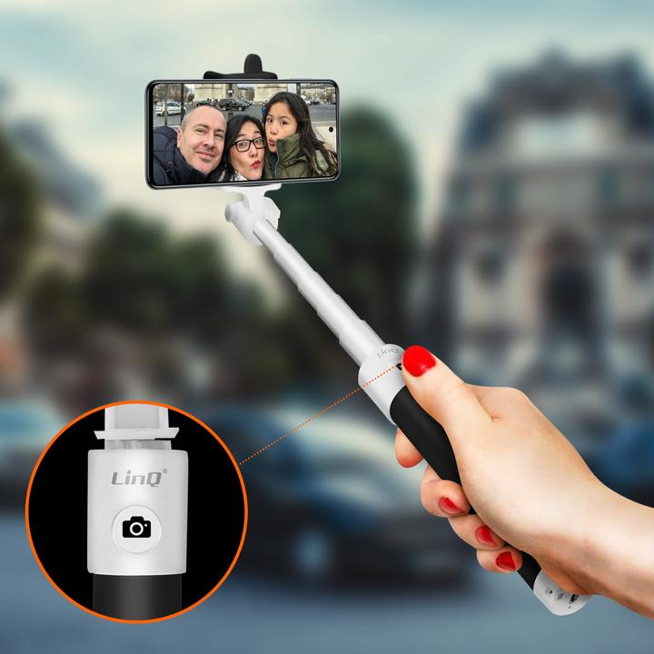 Produktbild LinQ Bluetooth Selfie Stick + Auslöser