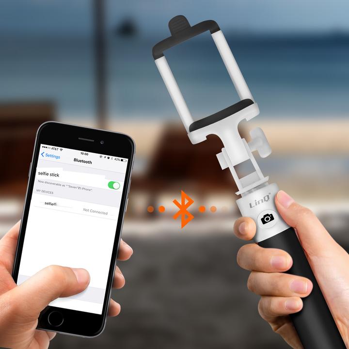 Produktbild LinQ Bluetooth Selfie Stick + Auslöser