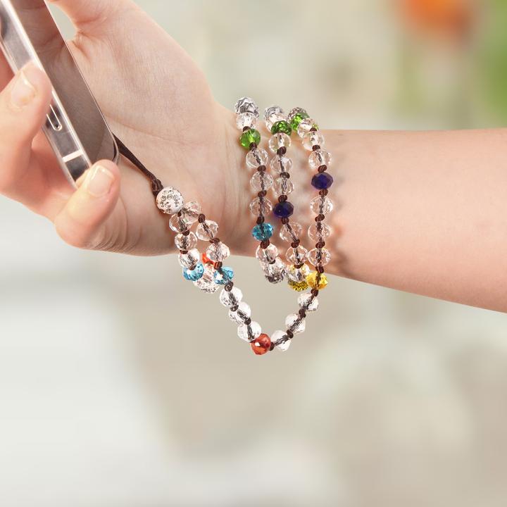 Actual product image Avizar Beads jewelry cell phone chain 80cm