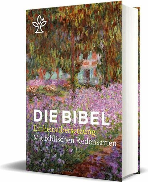 Immagine prodotto Die Bibel mit Umschlagmotiv Irisbeet und Redensarten (Tedesco, Inglese, 2017)