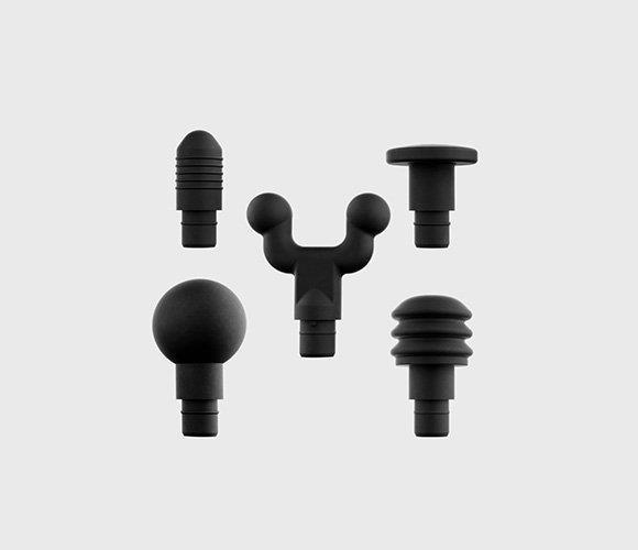 Actual product image Hyperice Hypervolt 2 head attachments