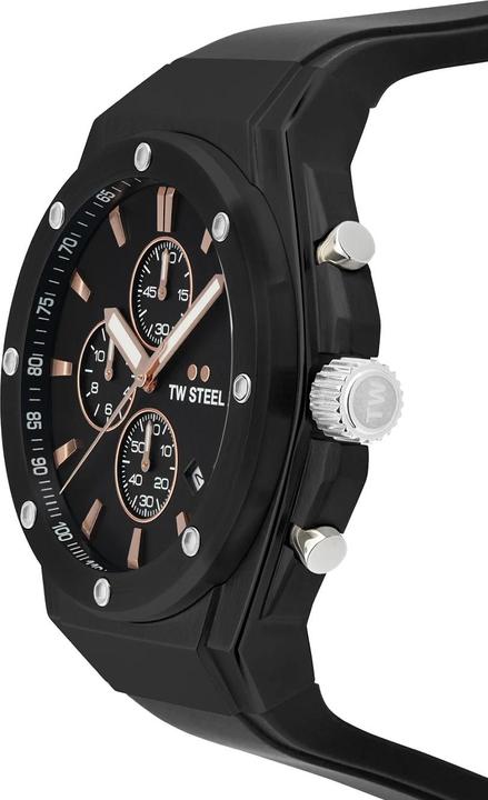Produktbild TW-Steel CE4102 CEO Tech Chronograph Herrenuhr 44mm 10ATM (Chronograph, 44 mm)