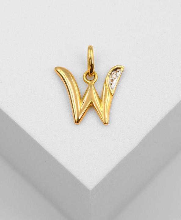 Image du produit Muau Lettre (750/18 K Or jaune)