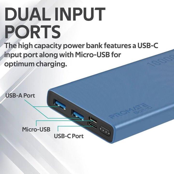 Actual product image ProMate Bolt-10 Power Bank 10W (10000 mAh, 10 W)