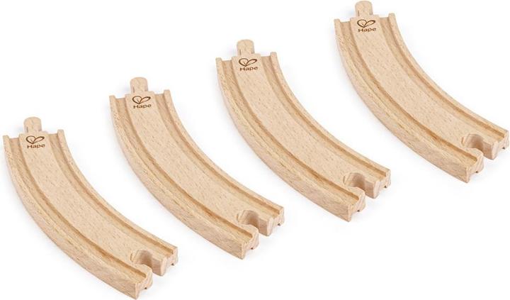 Produktbild Hape Lange Kurvenschienen (4 Stk.)